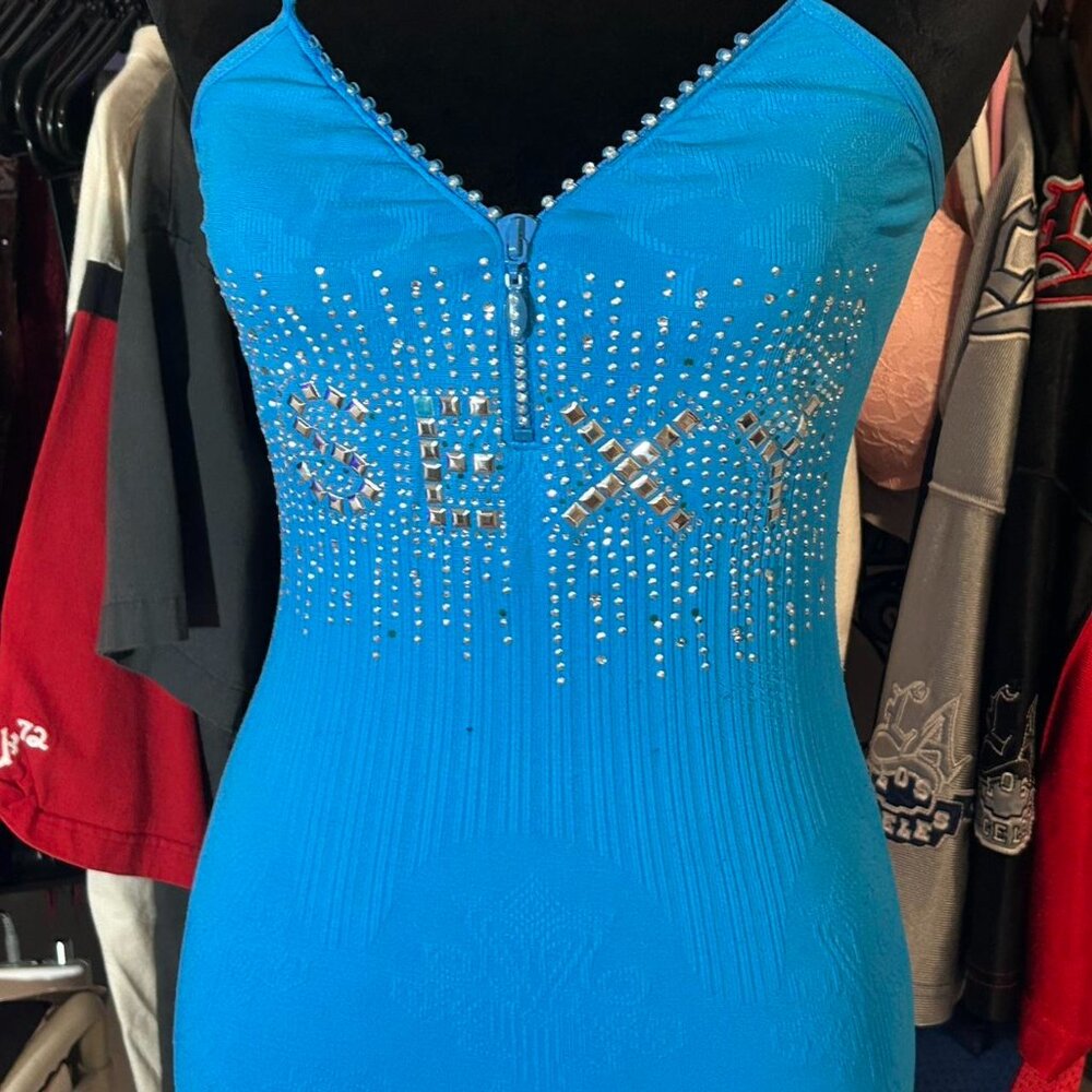 Women's Blue Vest
